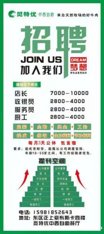 洗碗工招聘启事