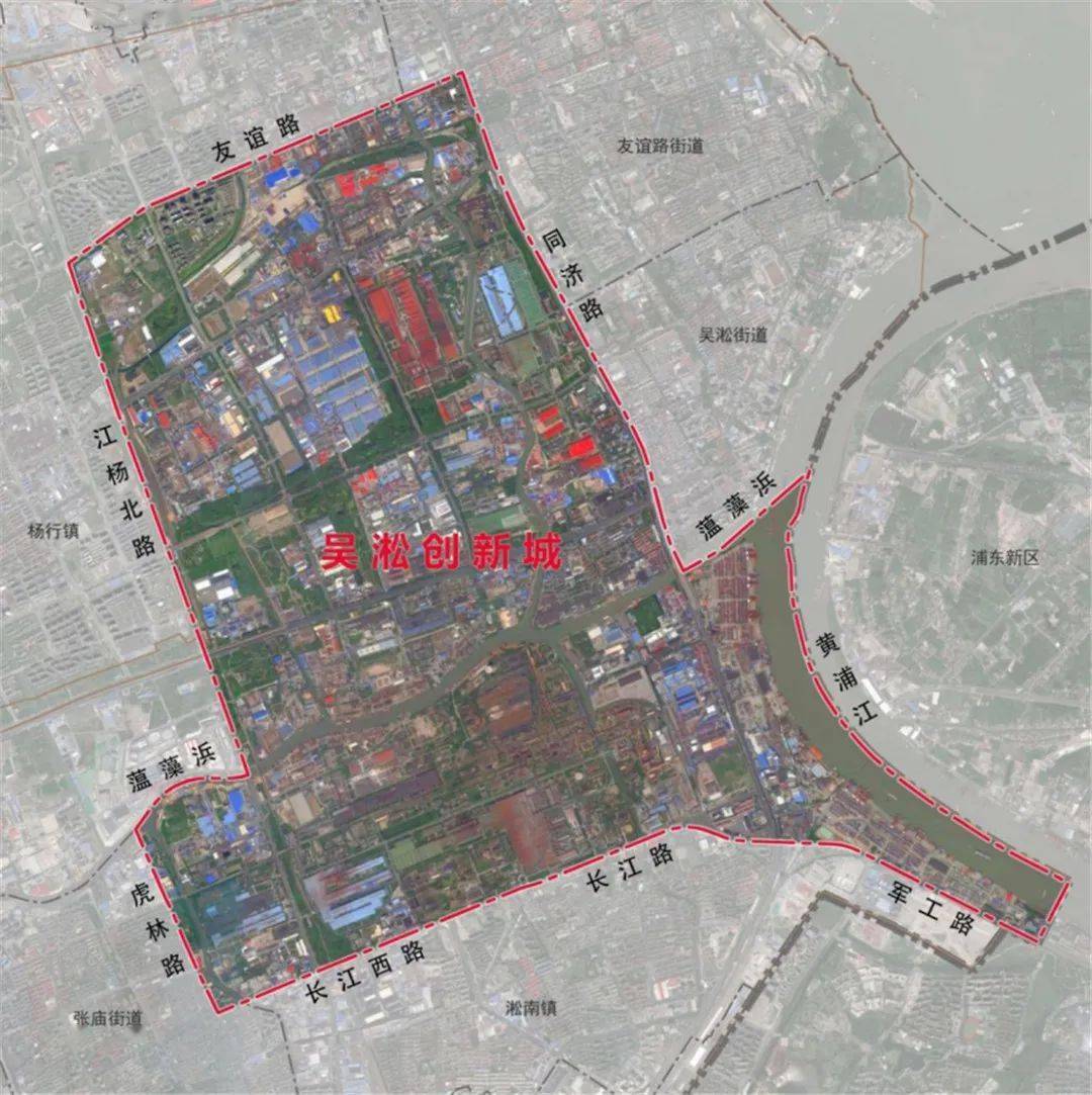 宝山区杨行镇最新规划与春风十里的发展蓝图
