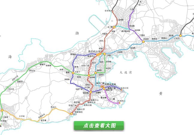 大连地铁最新线路图详解及概览