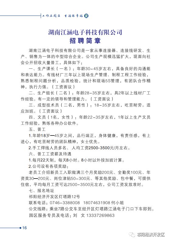 鹰江电子厂最新招聘日常趣事概览